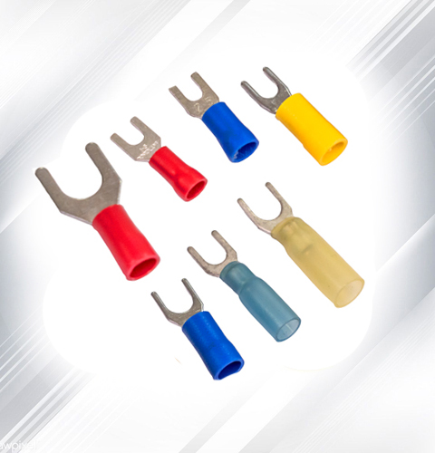 Copper Fork Type Insulated
                                         Terminal
