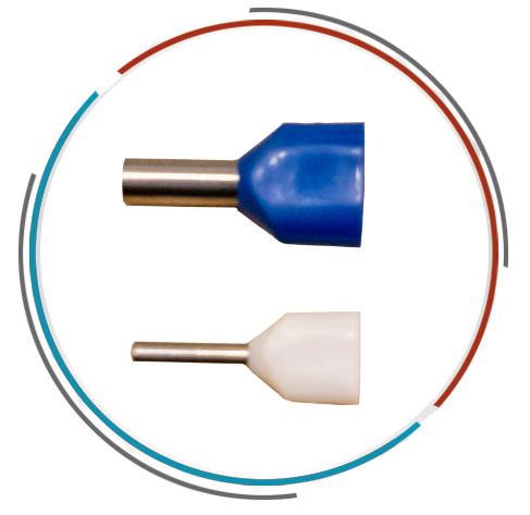 Copper End Sealing Ferrules with Insulation Twin Type