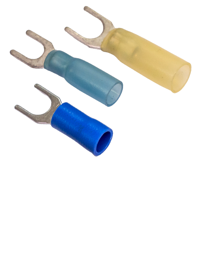 Copper Fork Type  Insulated  Terminal